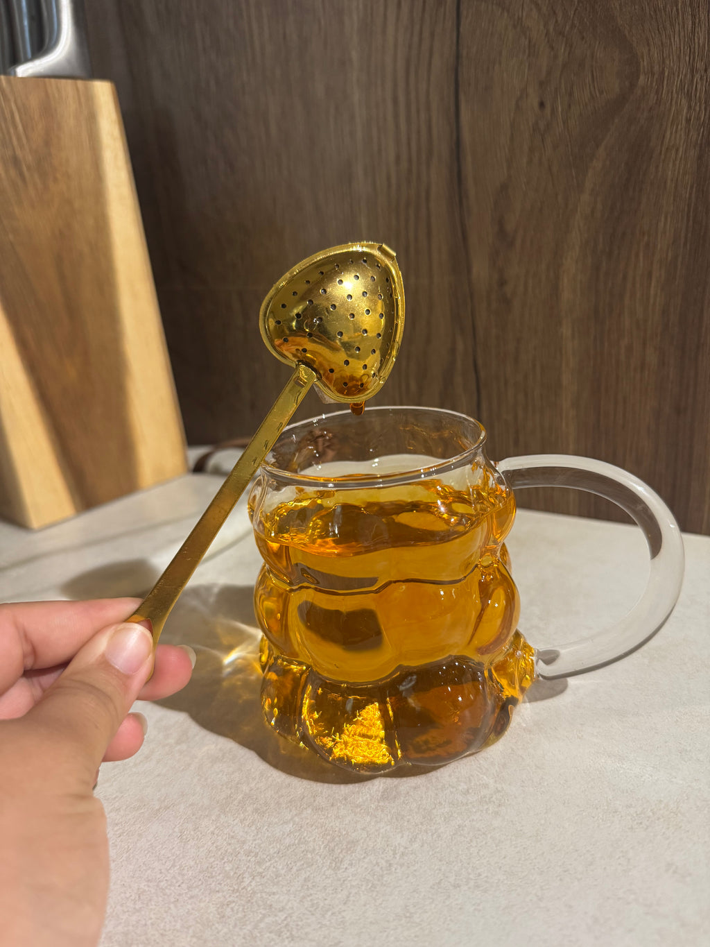 Cuillère à infuser Cœur