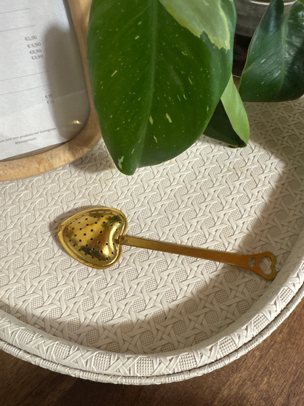 Cuillère à infuser Cœur