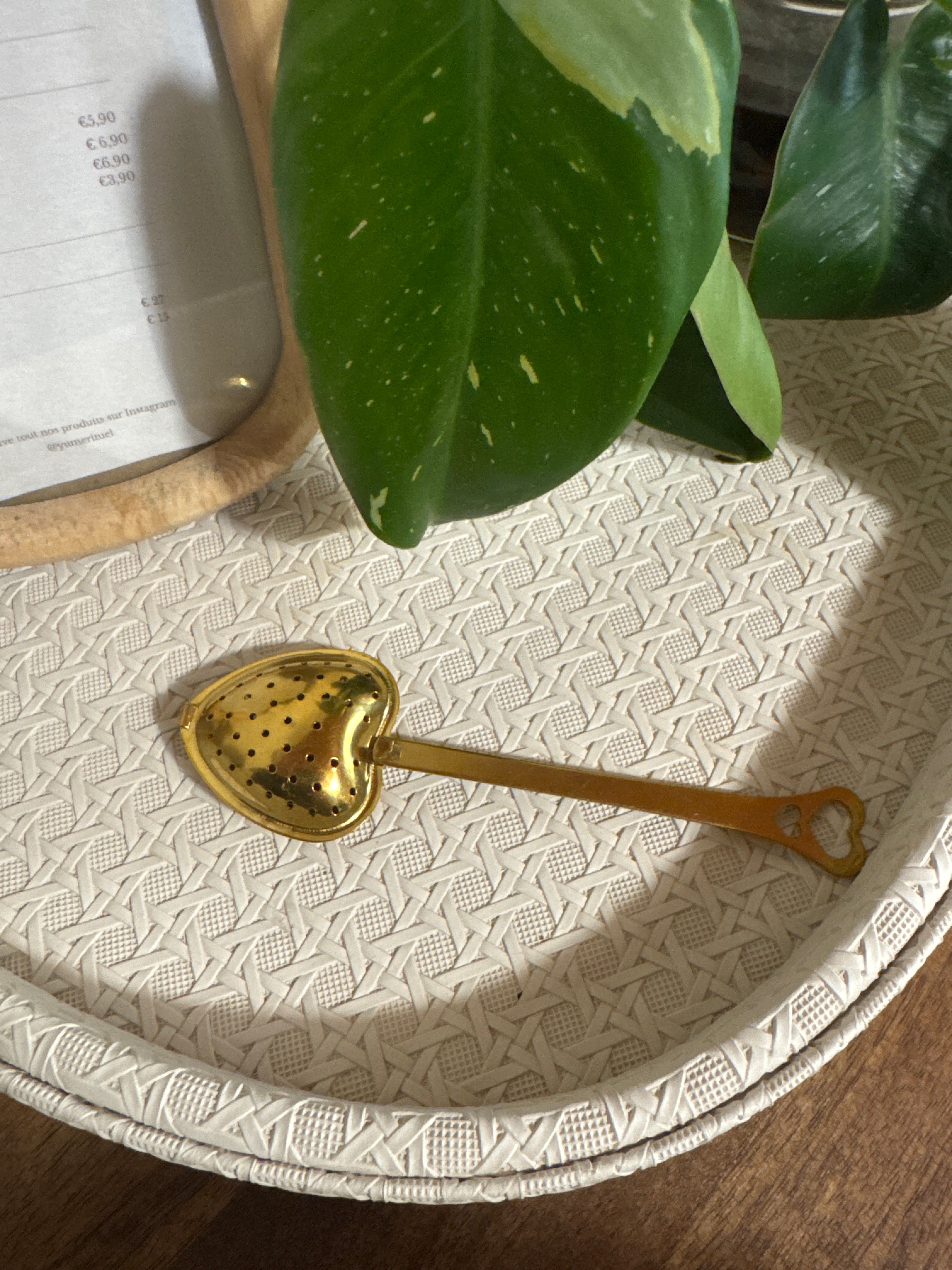 Cuillère à infuser Cœur