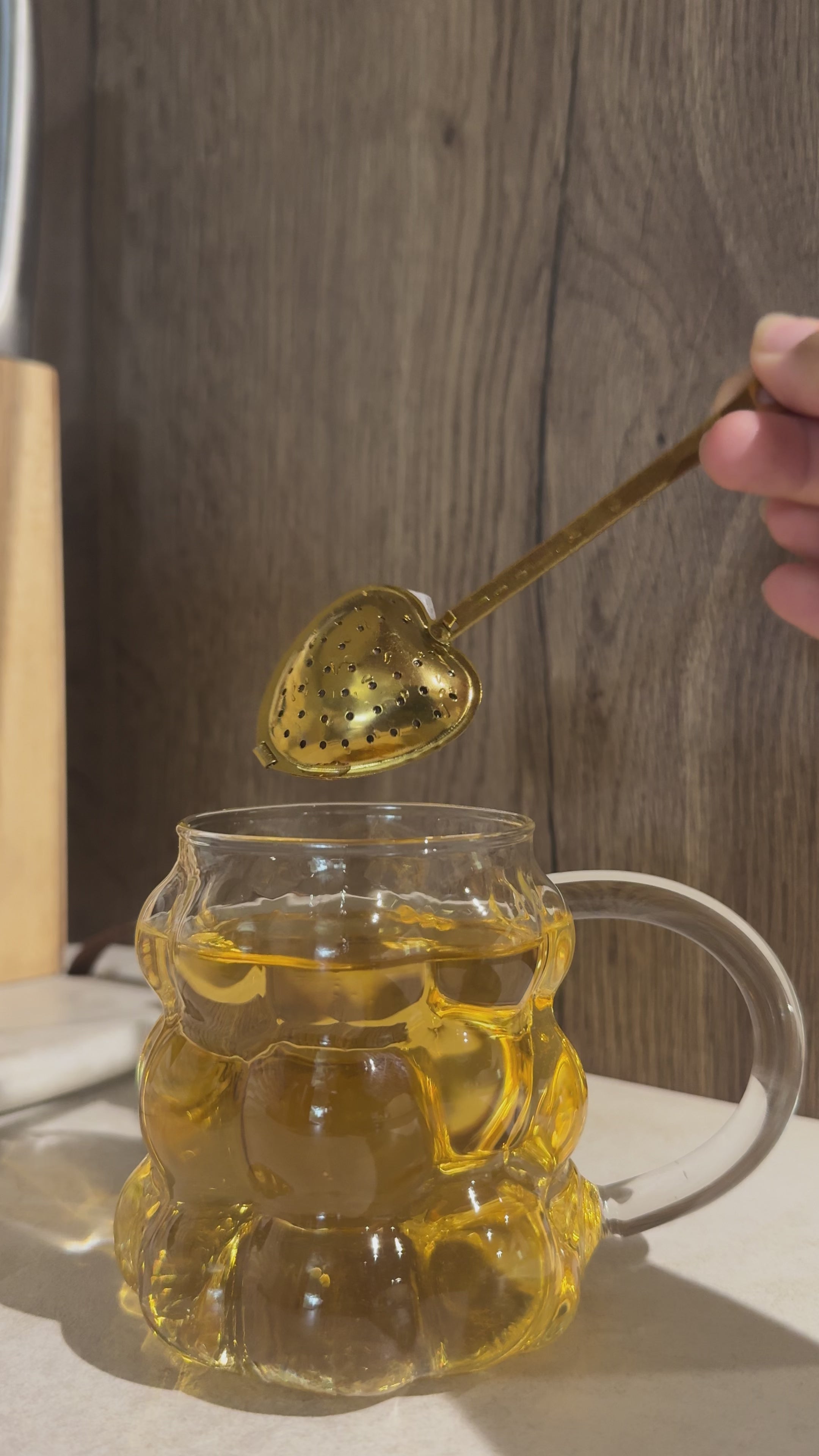 Cuillère à infuser Cœur